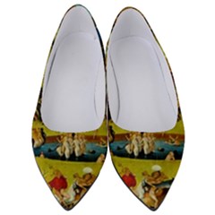 Hieronymus Bosch The Garden Of Earthly Delights (closeup) Women s Low Heels by impacteesstreetwearthree