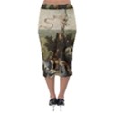 Heronimus Bosch Ship Of Fools Hieronymus Bosch The Garden Of Earthly Delights (closeup) 3 Midi Pencil Skirt View2