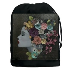 Asian Beauty Drawstring Pouch (xxxl) by CKArtCreations