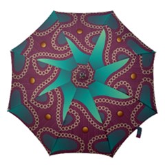 Background Pattern Non Seamless Hook Handle Umbrellas (small) by Pakrebo