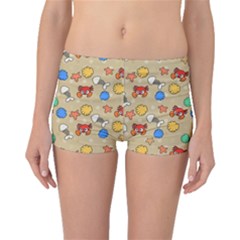 Crabs Pattern Boyleg Bikini Bottoms by Valentinaart
