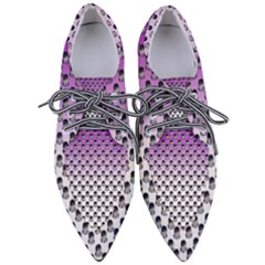 Forest Girl Gradient Purple Pointed Oxford Shoes by snowwhitegirl