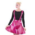 Pattern Halftone Geometric Suspender Skater Skirt View1