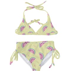 Watermelon Wallpapers  Creative Illustration And Pattern Kids  Classic Bikini Set by BangZart