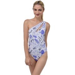 Father s Day Reason Texture To One Side Swimsuit by Pakrebo