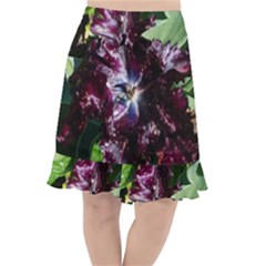 Galaxy Tulip Fishtail Chiffon Skirt by okhismakingart