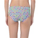 Social Disease - Polka Dot Design Mid-Waist Bikini Bottoms View2