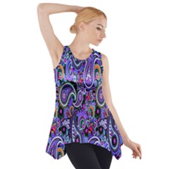Paisley 2 Side Drop Tank Tunic by impacteesstreetwearfive