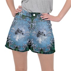 Surfboard With Dolphin Ripstop Shorts by FantasyWorld7