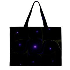 Fractal Colors Pattern Abstract Zipper Mini Tote Bag by Pakrebo