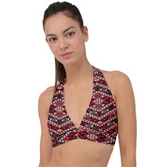 Rp 5 Halter Plunge Bikini Top by ArtworkByPatrick