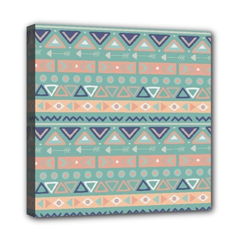 Tribal Mini Canvas 8  X 8  (stretched) by Sobalvarro