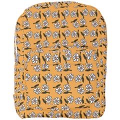 Daisy Orange Full Print Backpack by snowwhitegirl