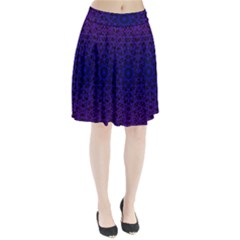 Background Lines Pattern Line Art Pleated Skirt by Pakrebo