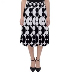 Seamless Pattern Wallpaper Classic Midi Skirt by Pakrebo