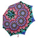 Mandala Symmetry Meditation Hook Handle Umbrellas (Small) View2