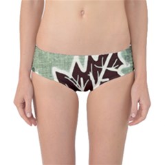 Drawing Autumn Leaves Season Classic Bikini Bottoms by Pakrebo