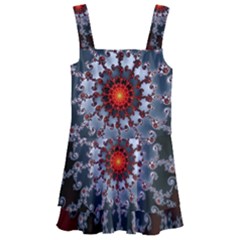 Fractal Rendering Spiral Helix Kids  Layered Skirt Swimsuit by Pakrebo
