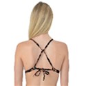 Fractal Pattern Abstraction Reversible Tri Bikini Top View2