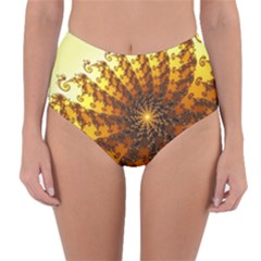 Background Colorful Graphic Design Reversible High-waist Bikini Bottoms by Pakrebo