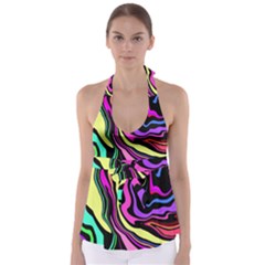 The 80s R Back Babydoll Tankini Top by designsbyamerianna