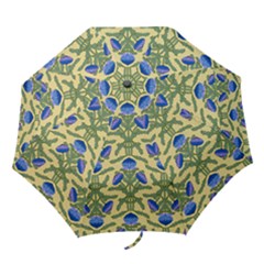 Pattern Thistle Structure Texture Folding Umbrellas by Pakrebo