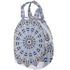 Arabesque Mandala Decorative Travel Backpacks by Pakrebo