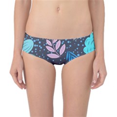 Pattern Nature Color Banner Modern Classic Bikini Bottoms by Pakrebo