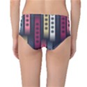 Non Seamless Pattern Background Mid-Waist Bikini Bottoms View2