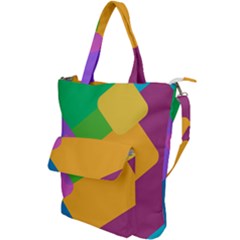 Geometry Nothing Color Shoulder Tote Bag by Mariart