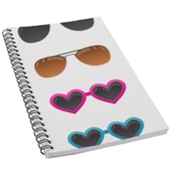 Eyeglasses 5 5  X 8 5  Notebook by HermanTelo