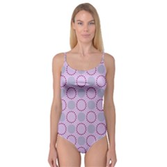 Circumference Point Pink Camisole Leotard  by HermanTelo