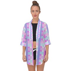 Gingham Nurserybaby Open Front Chiffon Kimono by HermanTelo