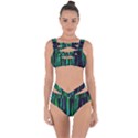 Background Blur Bandaged Up Bikini Set  View1