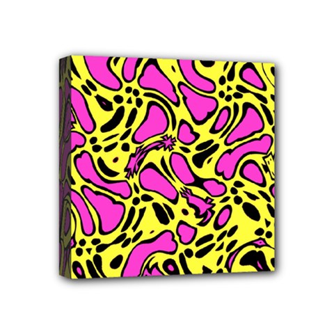 Splotchyblob Mini Canvas 4  X 4  (stretched) by designsbyamerianna