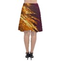 Lines Curlicue Fantasy Colorful Chiffon Wrap Front Skirt View2
