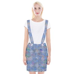Abstract Triangles Geometric Braces Suspender Skirt by Bajindul