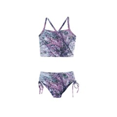 Ohio Redbud Girls  Tankini Swimsuit by Riverwoman