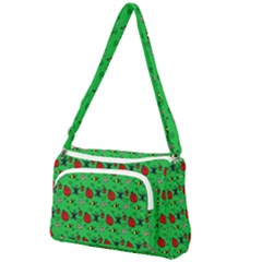Bugs Pattern Front Pocket Crossbody Bag by snowwhitegirl