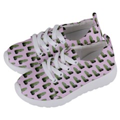 Cactus Pink Pattern Kids  Lightweight Sports Shoes by snowwhitegirl
