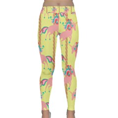 Unicorn Carousel Classic Yoga Leggings by VeataAtticus