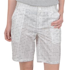 Binary Background Pocket Shorts by Bajindul