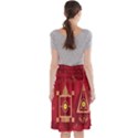 Background Objects Stylized Midi Beach Skirt View2