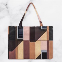 Architectural Design Architecture Building Colors Medium Tote Bag by Pakrebo
