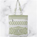 Guilloche Border Double Zip Up Tote Bag View2
