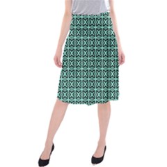 Texture Tissue Seamless Midi Beach Skirt by HermanTelo