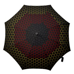 Germany Flag Hexagon Hook Handle Umbrellas (large) by HermanTelo