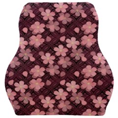 Cherry Blossoms Japanese Car Seat Velour Cushion  by HermanTelo