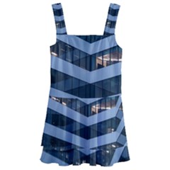 Architectural Design Architecture Building Business Kids  Layered Skirt Swimsuit by Pakrebo