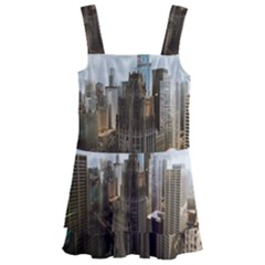 Architectural Design Architecture Buildings City Kids  Layered Skirt Swimsuit by Pakrebo